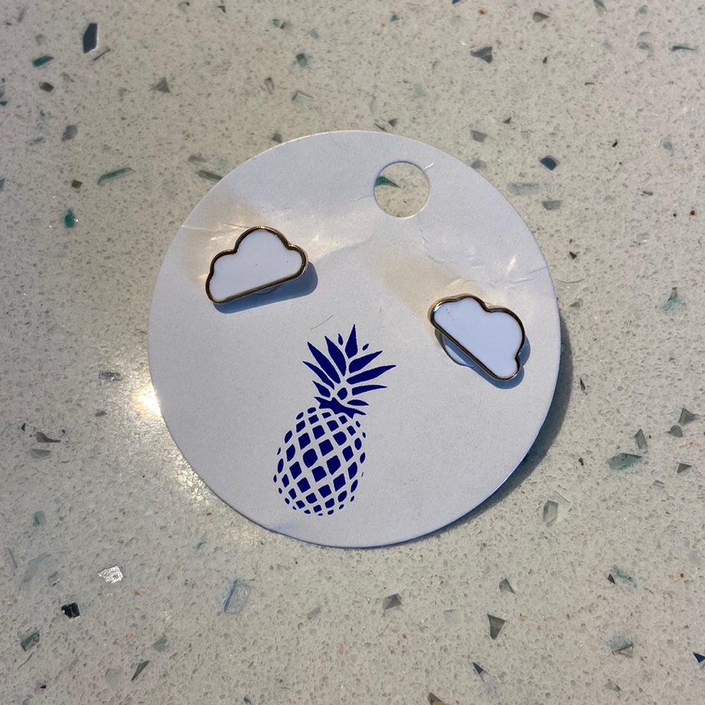 Cloud earrings
